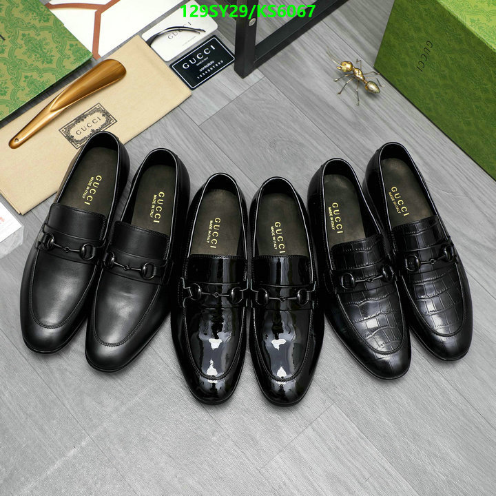 Gucci-Men shoes Code: KS6067 $: 129USD