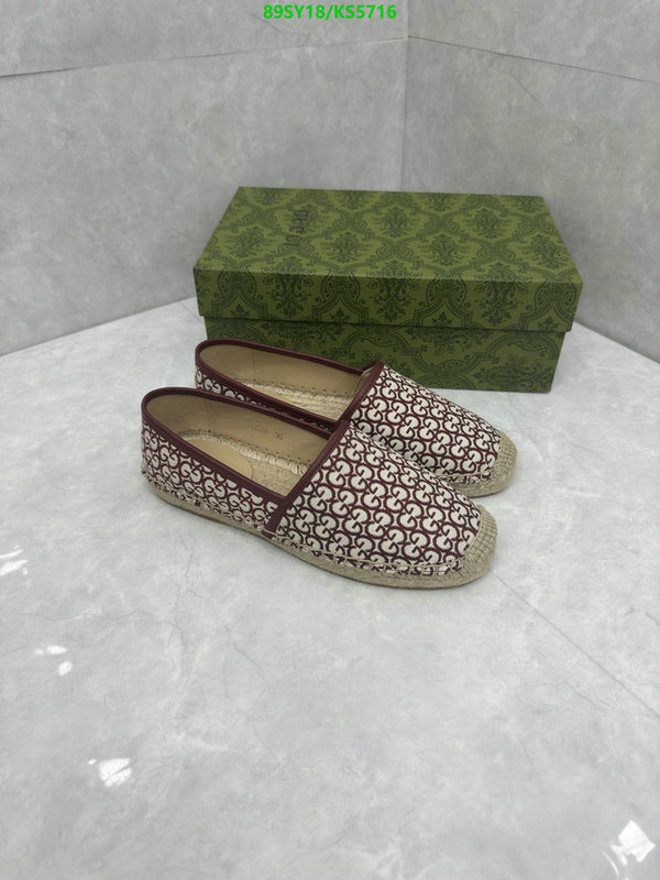 Gucci-Women Shoes Code: KS5716 $: 89USD