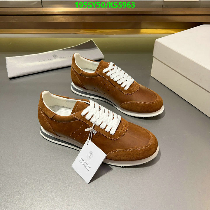 Brunello Cucinelli-Men shoes Code: KS5963 $: 195USD