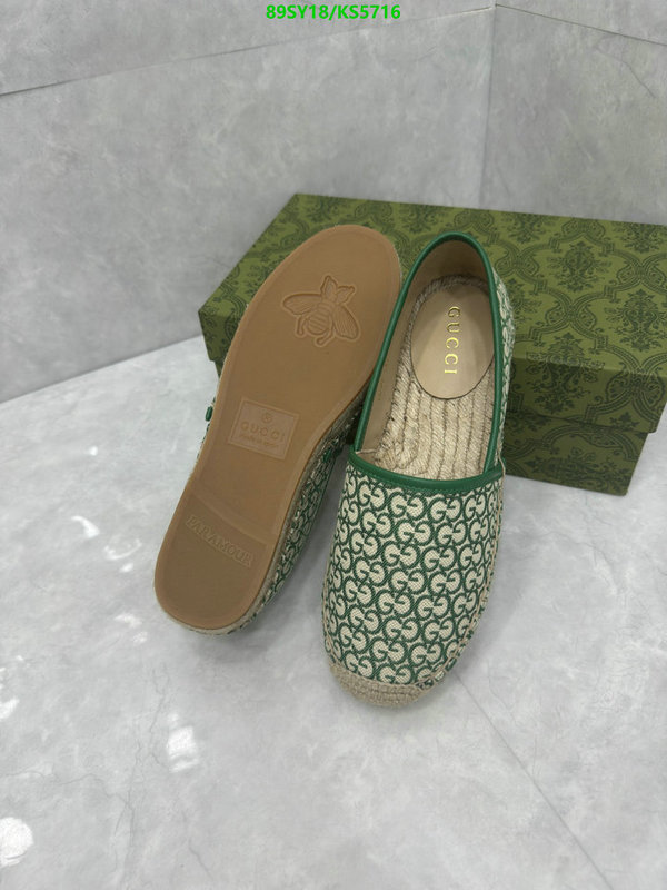 Gucci-Women Shoes Code: KS5716 $: 89USD