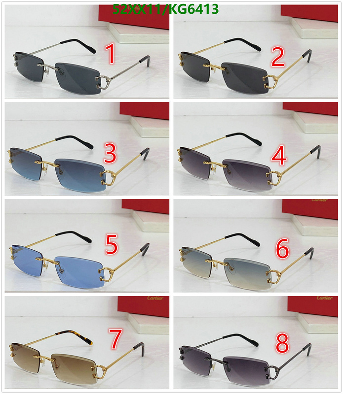 Cartier-Glasses Code: KG6413 $: 52USD