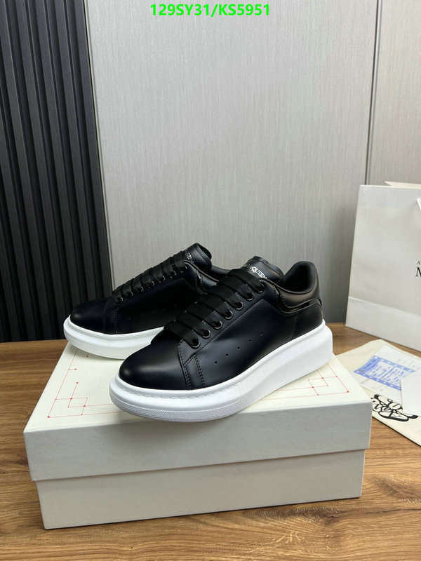 Alexander Mcqueen-Men shoes Code: KS5951 $: 129USD