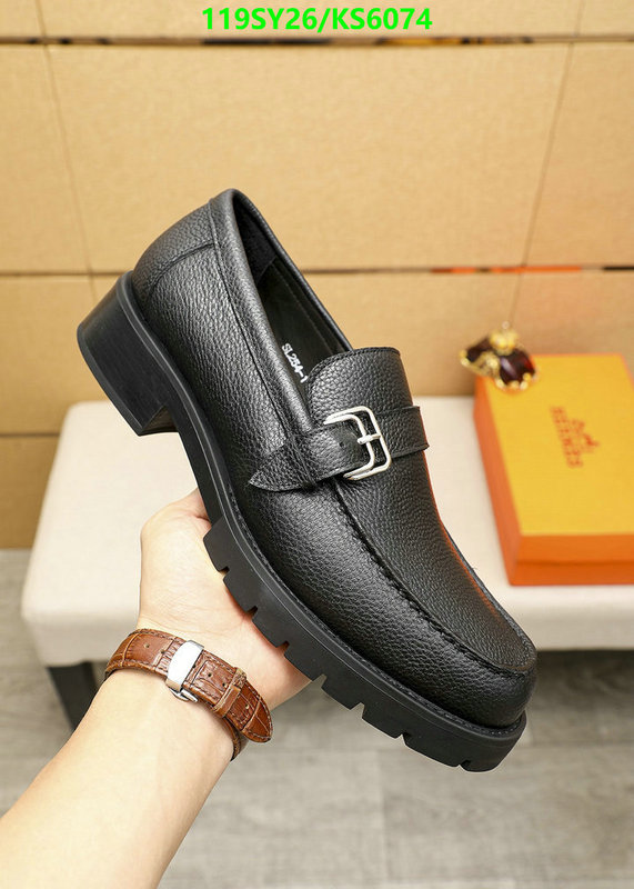 Hermes-Men shoes Code: KS6074 $: 119USD