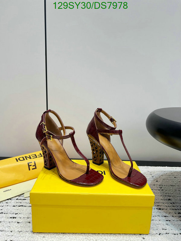 Fendi-Women Shoes Code: DS7978 $: 129USD