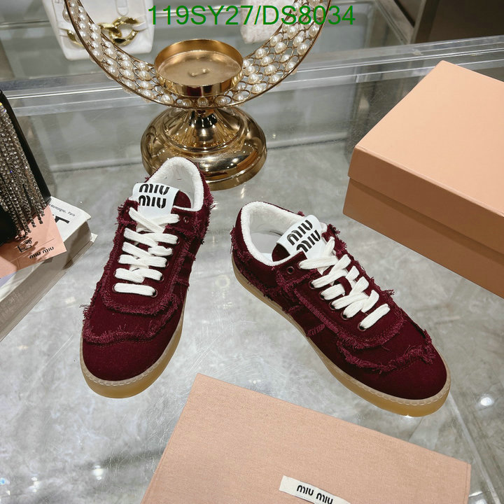 Miu Miu-Women Shoes Code: DS8034 $: 119USD