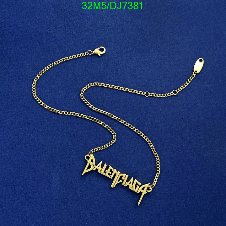 Balenciaga-Jewelry Code: DJ7381 $: 32USD