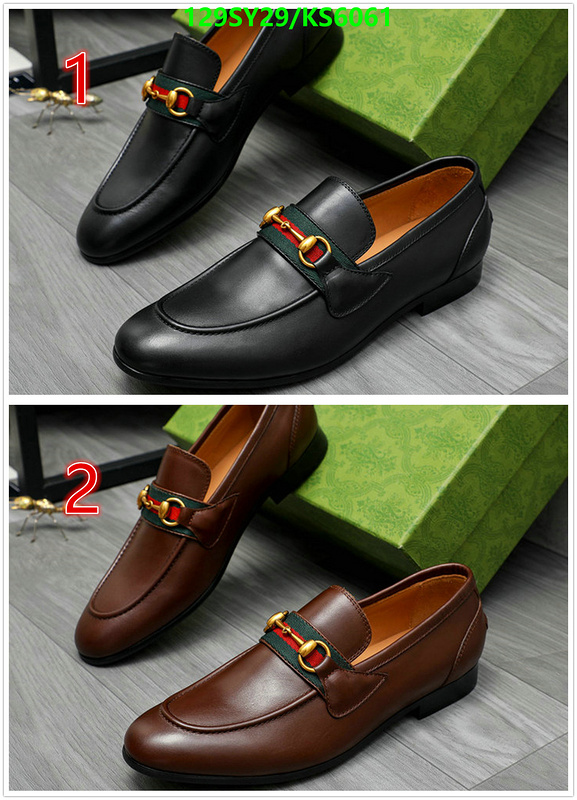 Gucci-Men shoes Code: KS6061 $: 129USD