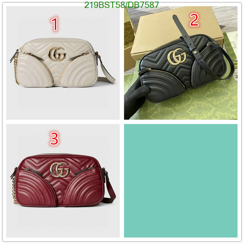 Gucci-Bag-Mirror Quality Code: DB7587 $: 219USD