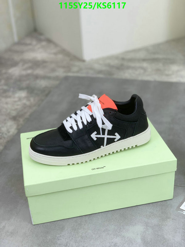 Off-White-Men shoes Code: KS6117 $: 115USD