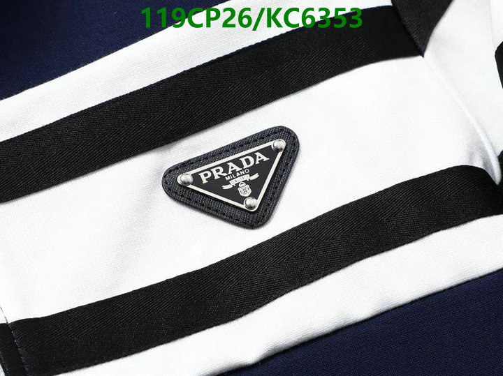 Prada-Clothing Code: KC6353 $: 119USD