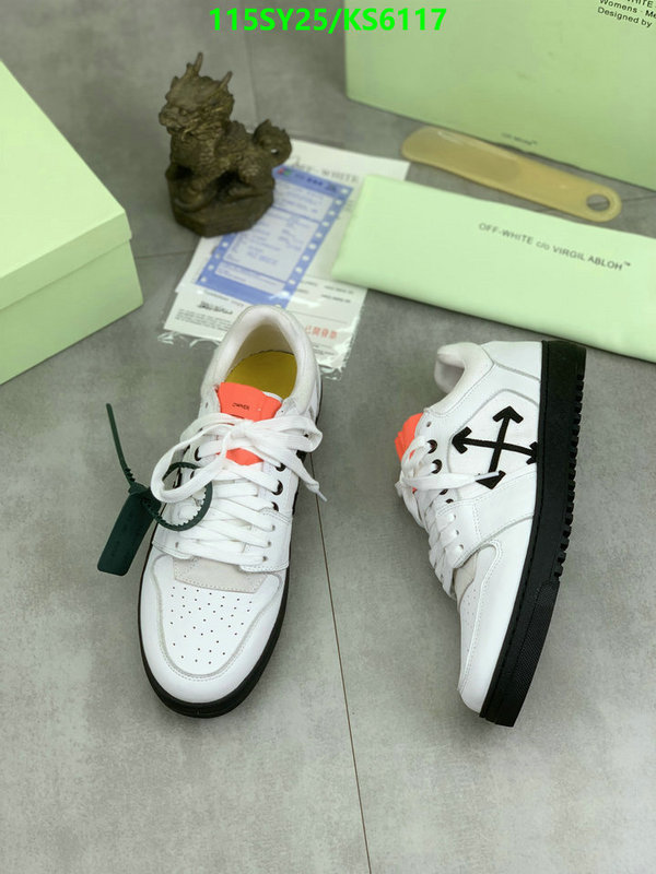 Off-White-Men shoes Code: KS6117 $: 115USD