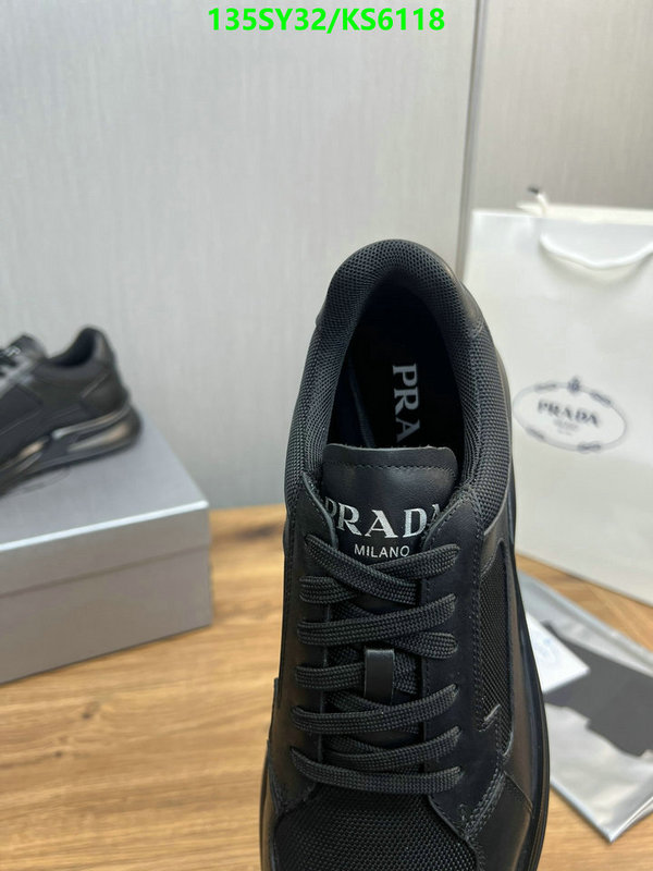 Prada-Men shoes Code: KS6118 $: 135USD