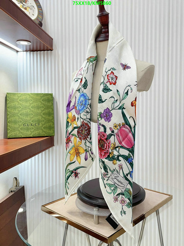 Gucci-Scarf Code: KM5860 $: 75USD
