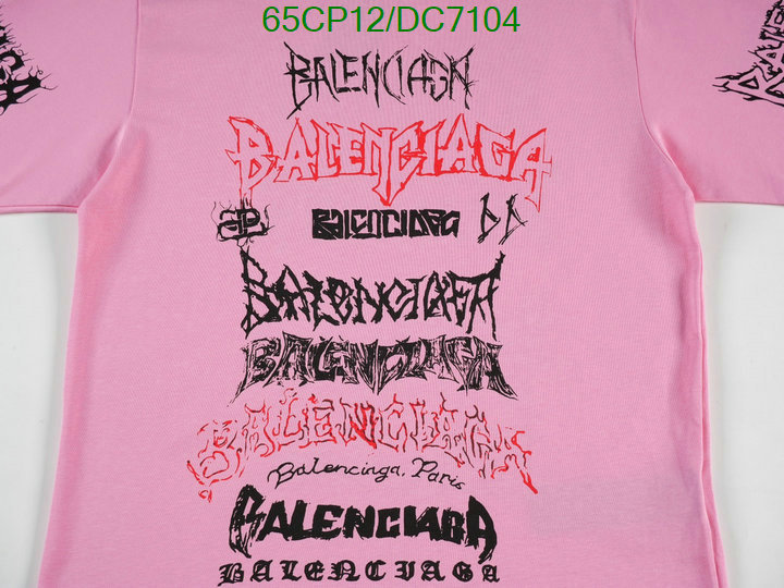 Balenciaga-Clothing Code: DC7104 $: 65USD