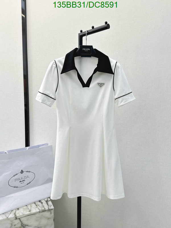 Prada-Clothing Code: DC8591 $: 135USD