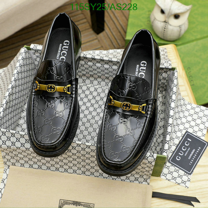 Gucci-Men shoes Code: AS228 $: 115USD