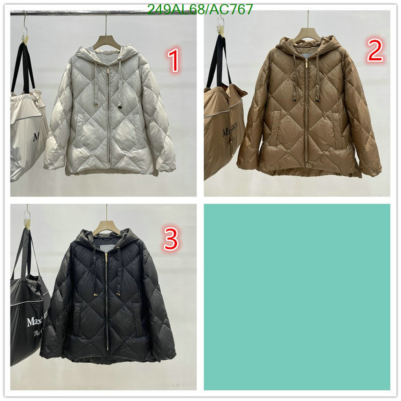 MaxMara-Down jacket Women Code: AC767 $: 249USD