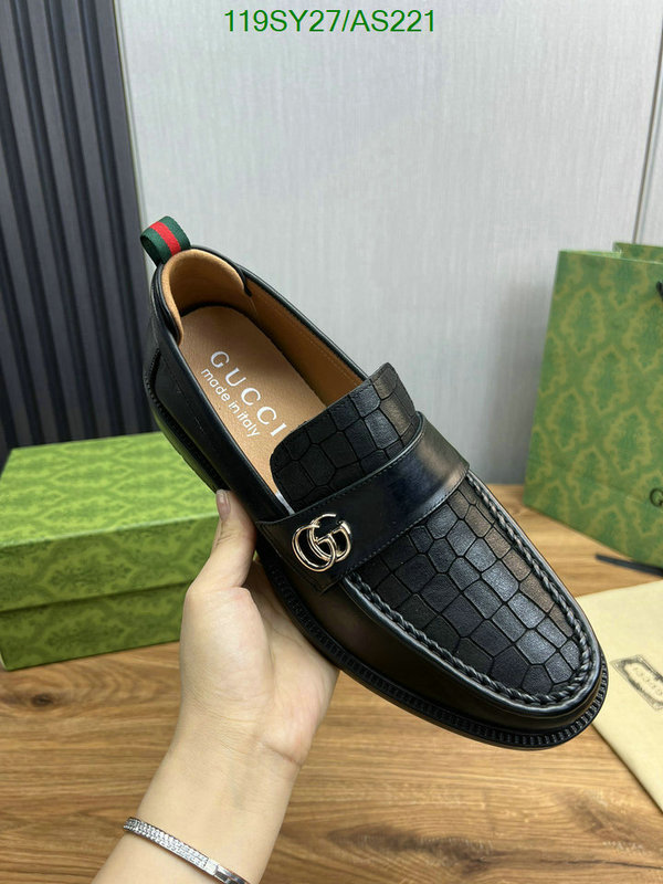 Gucci-Men shoes Code: AS221 $: 119USD