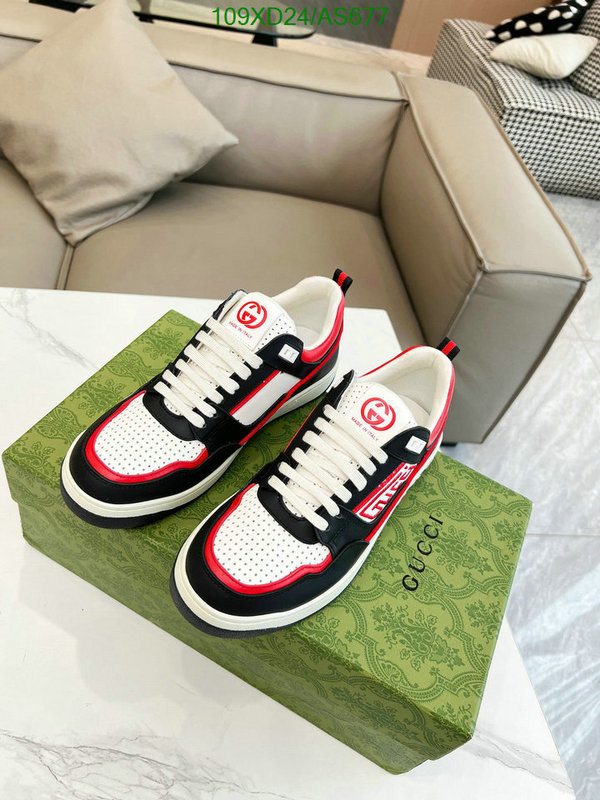 Gucci-Men shoes Code: AS677 $: 109USD