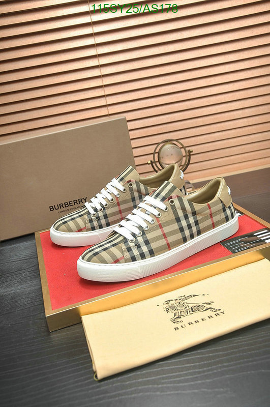 Burberry-Men shoes Code: AS178 $: 115USD