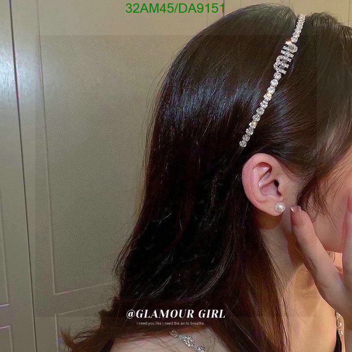 MIU MIU-Headband Code: DA9151 $: 32USD