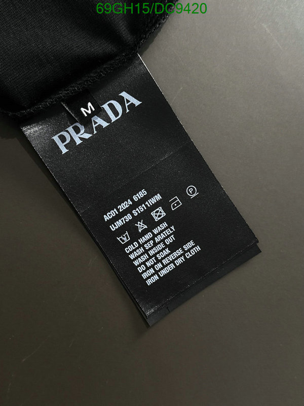 Prada-Clothing Code: DC9420 $: 69USD