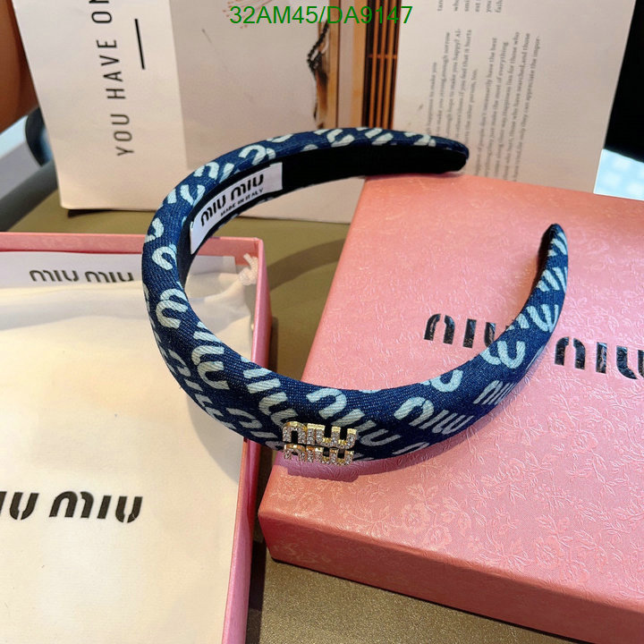 MIU MIU-Headband Code: DA9147 $: 32USD