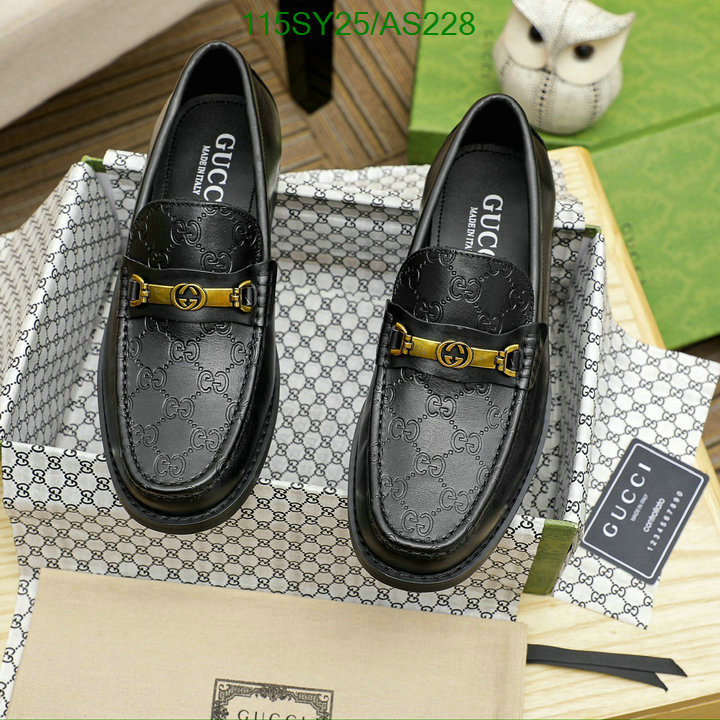 Gucci-Men shoes Code: AS228 $: 115USD