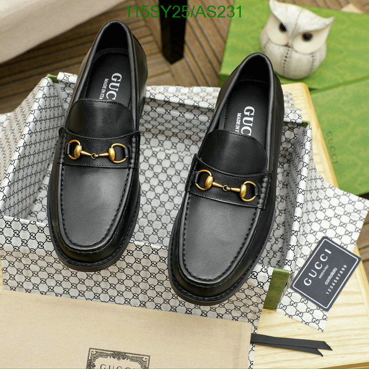 Gucci-Men shoes Code: AS231 $: 115USD