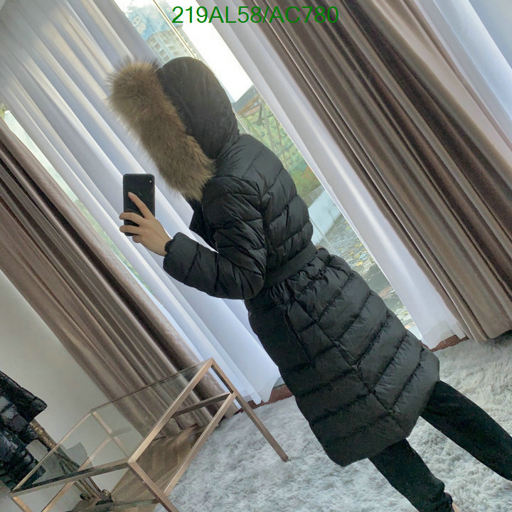 Moncler-Down jacket Women Code: AC780 $: 219USD