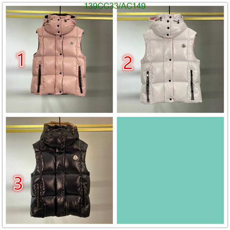 Moncler-Down jacket Women Code: AC149 $: 139USD