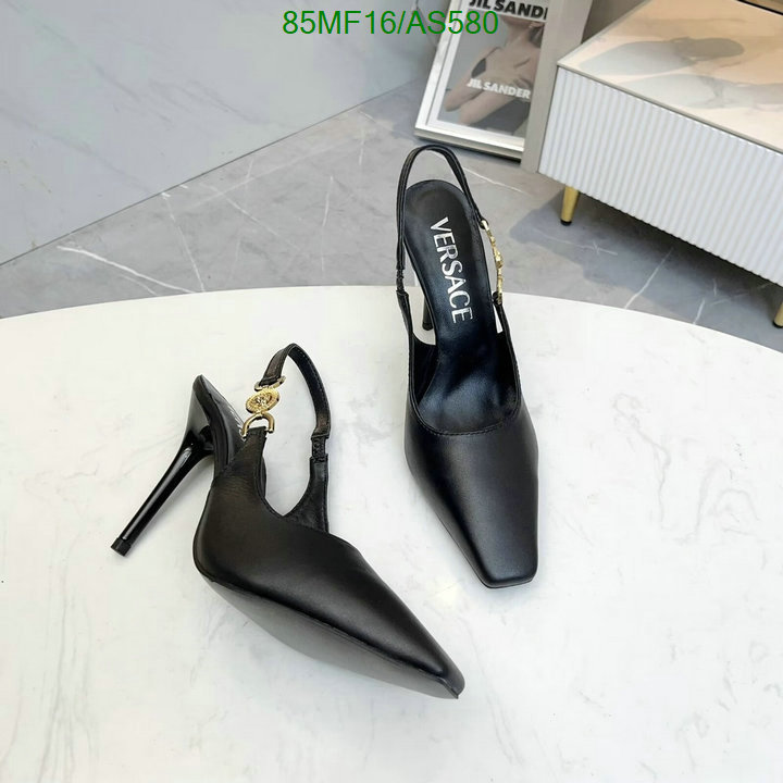 Versace-Women Shoes Code: AS580 $: 85USD