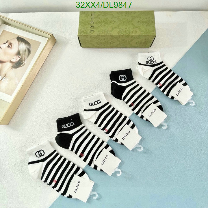 Gucci-Sock Code: DL9847 $: 32USD