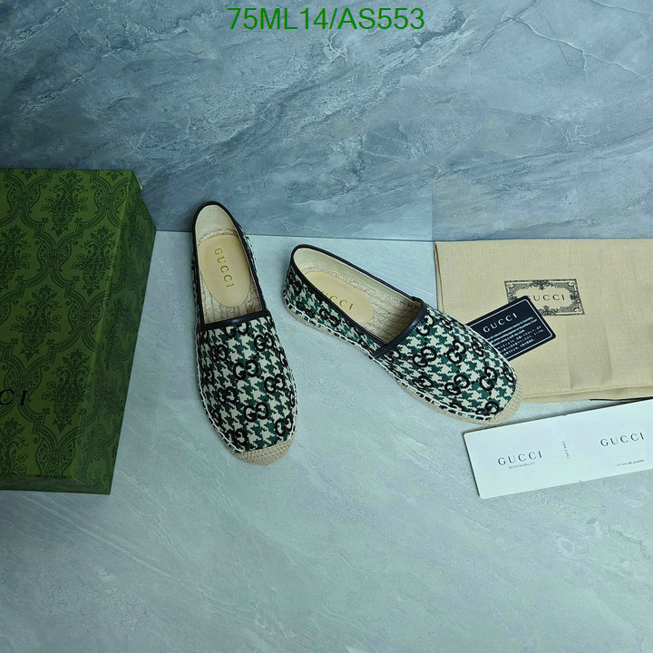 Gucci-Women Shoes Code: AS553 $: 75USD