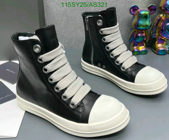 RICK OWENS-Men shoes Code: AS321 $: 115USD