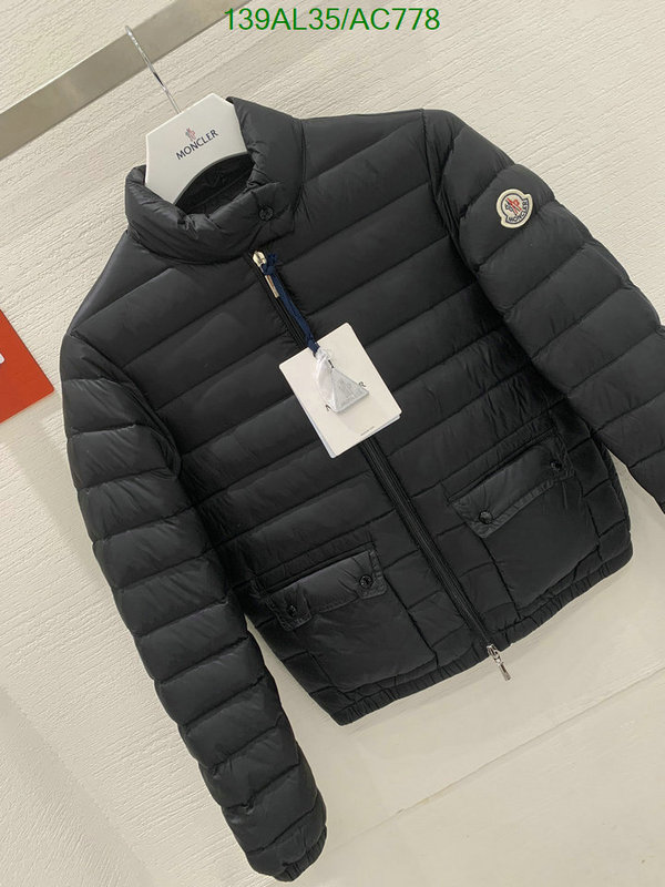 Moncler-Down jacket Women Code: AC778 $: 139USD