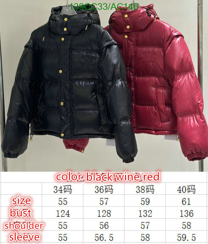 Celine-Down jacket Women Code: AC146 $: 139USD