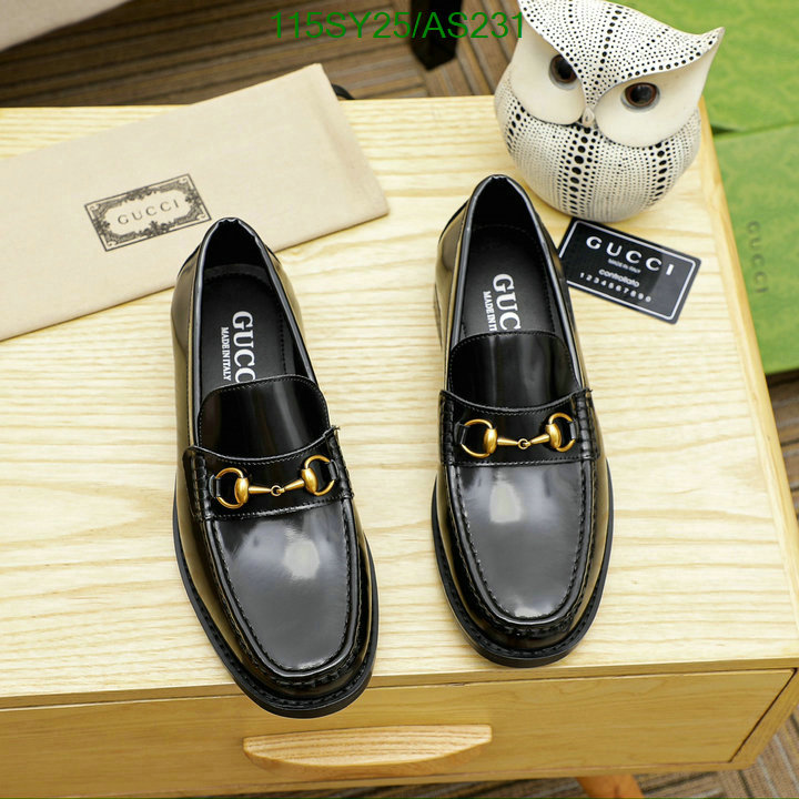 Gucci-Men shoes Code: AS231 $: 115USD