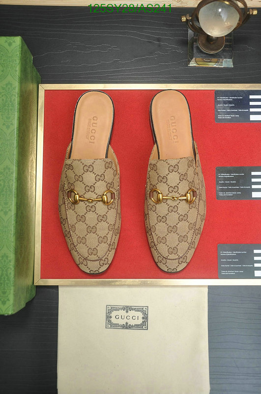 Gucci-Men shoes Code: AS241 $: 125USD