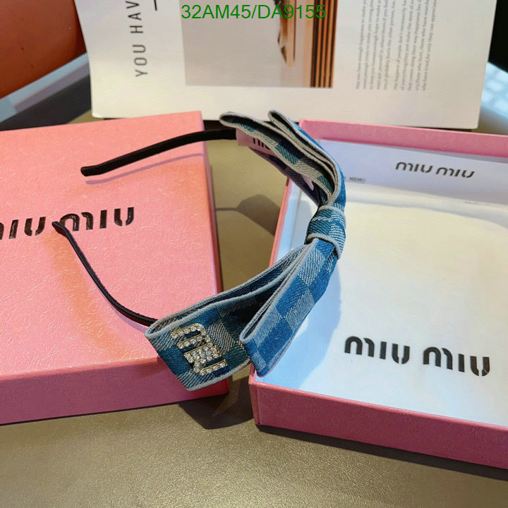 MIU MIU-Headband Code: DA9155 $: 32USD