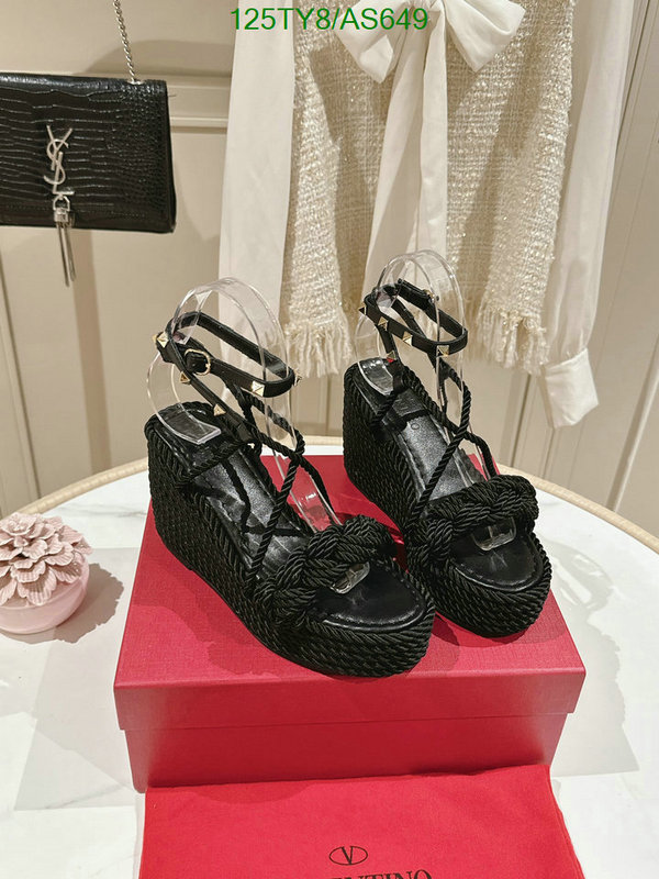 Valentino-Women Shoes Code: AS649 $: 125USD