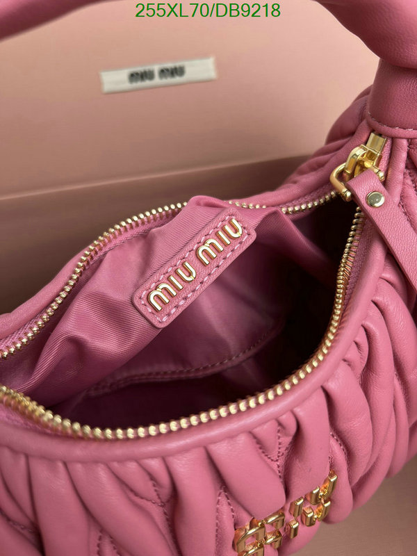 Miu Miu-Bag-Mirror Quality Code: DB9218 $: 255USD