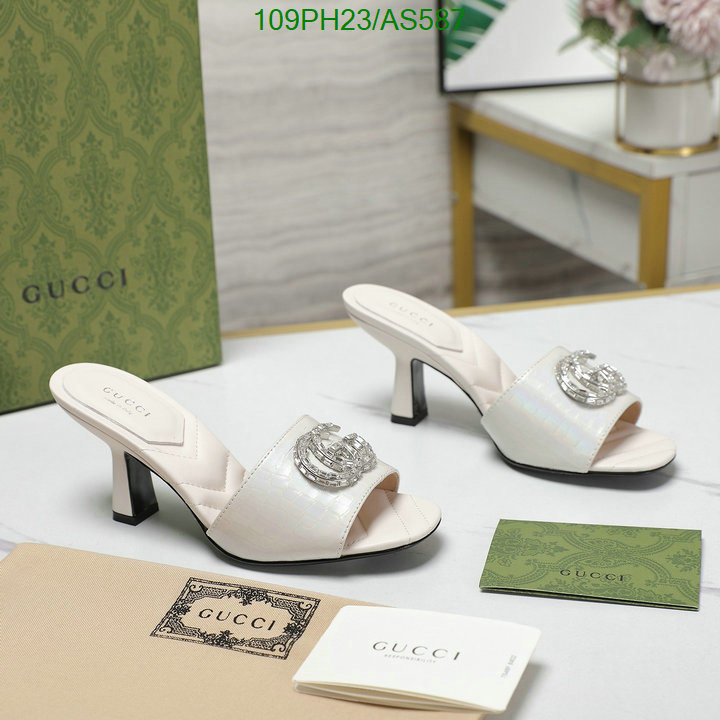 Gucci-Women Shoes Code: AS587 $: 109USD