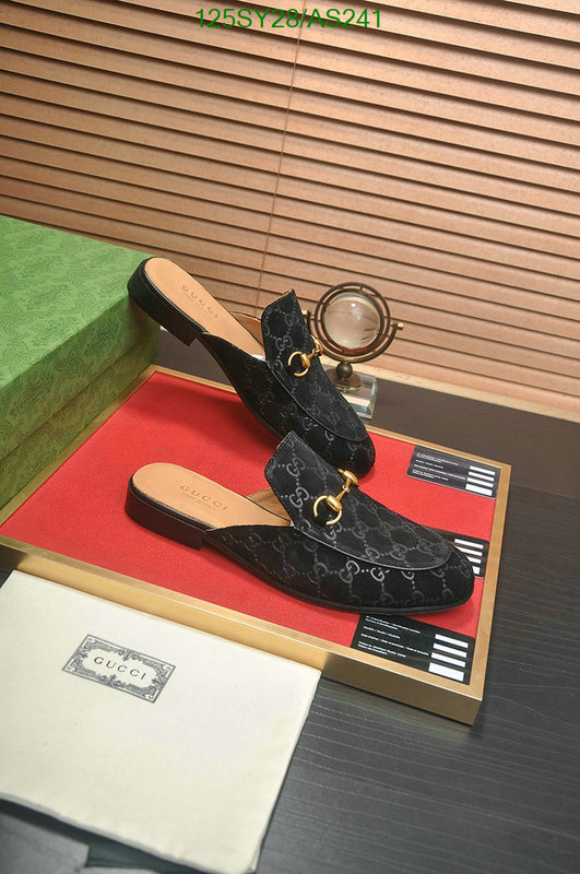 Gucci-Men shoes Code: AS241 $: 125USD