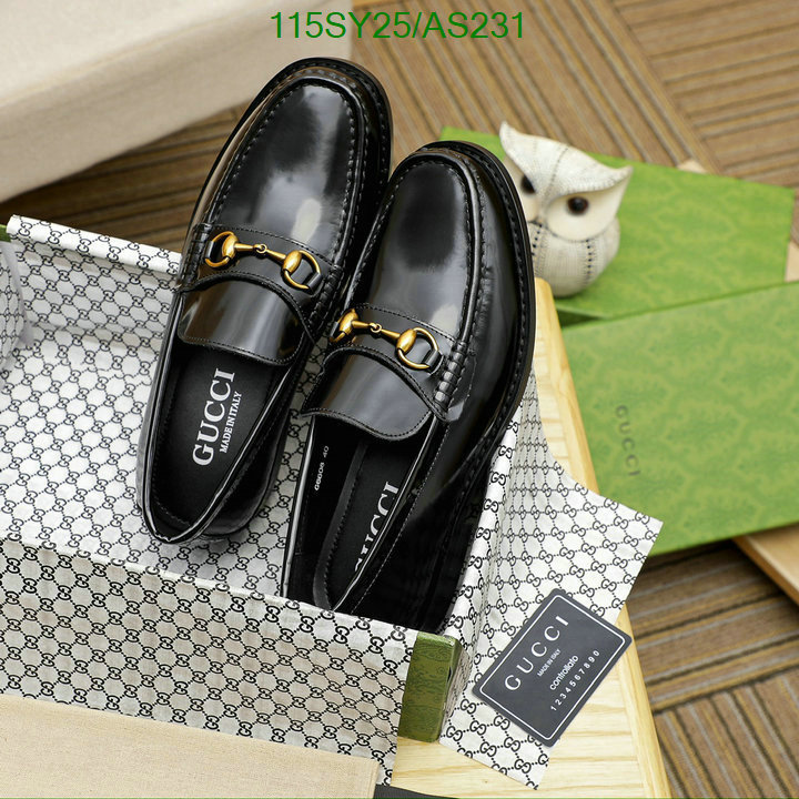 Gucci-Men shoes Code: AS231 $: 115USD