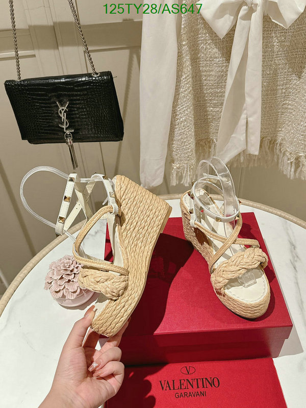 Valentino-Women Shoes Code: AS647 $: 125USD