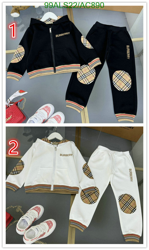 Burberry-Kids clothing Code: AC890 $: 99USD