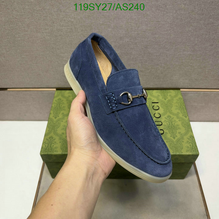 Gucci-Men shoes Code: AS240 $: 119USD