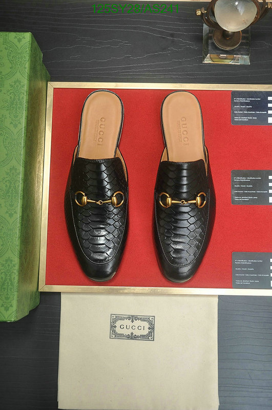 Gucci-Men shoes Code: AS241 $: 125USD