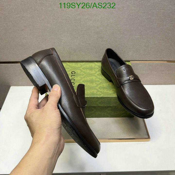 Gucci-Men shoes Code: AS232 $: 119USD